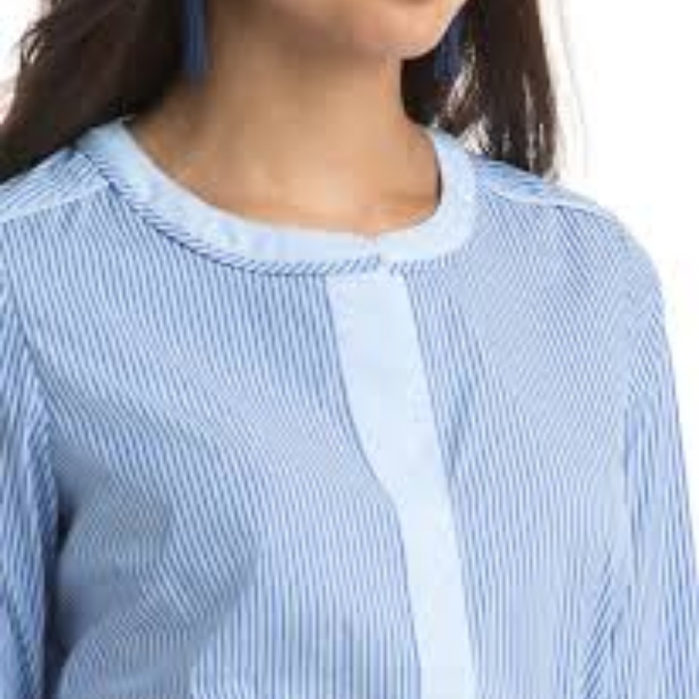 Vineyard Vines Striped Tunic Dress periwinkle NWT